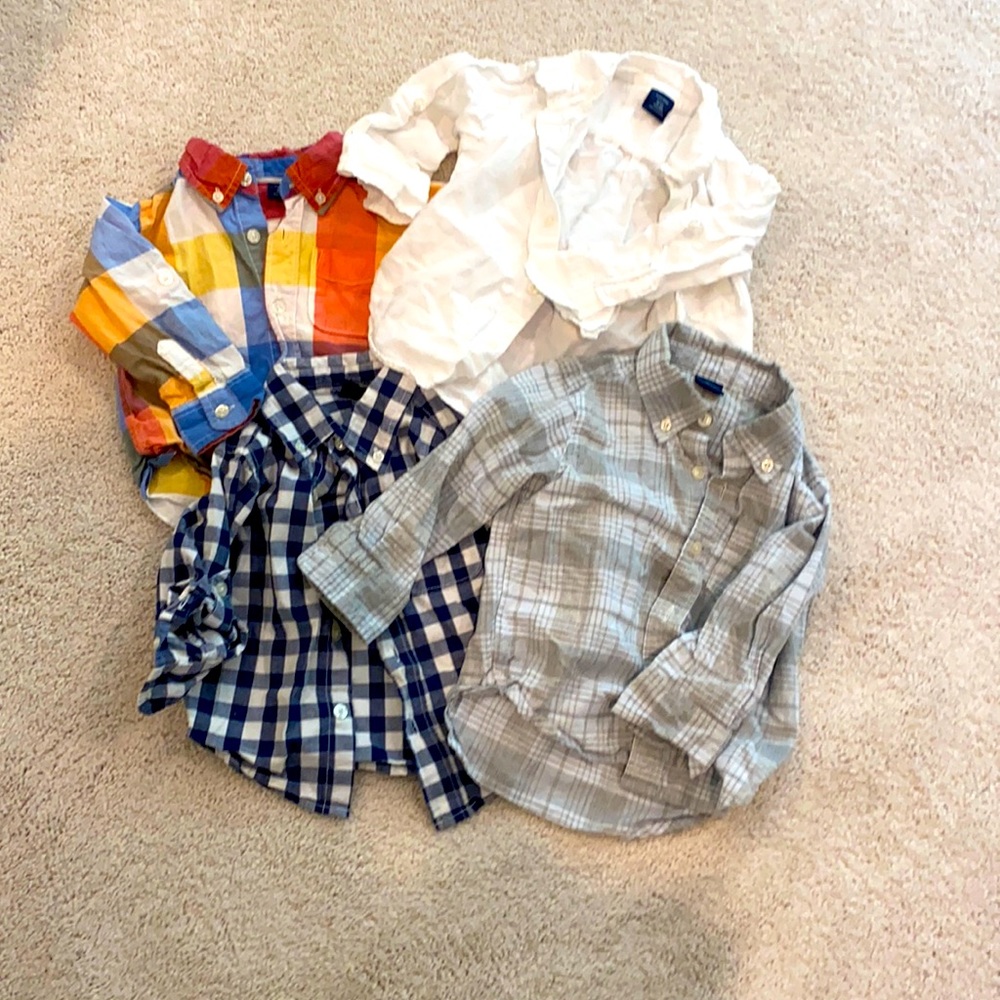 BUNDLE!!! 18-24 months baby gap button downs - Picture 1 of 5
